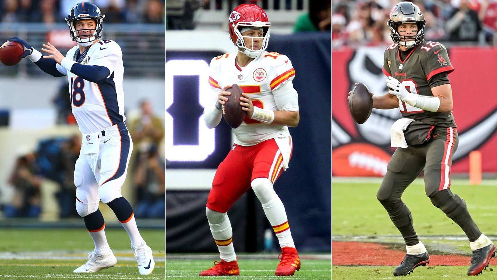 NFL Brady, Mahomes and Co.