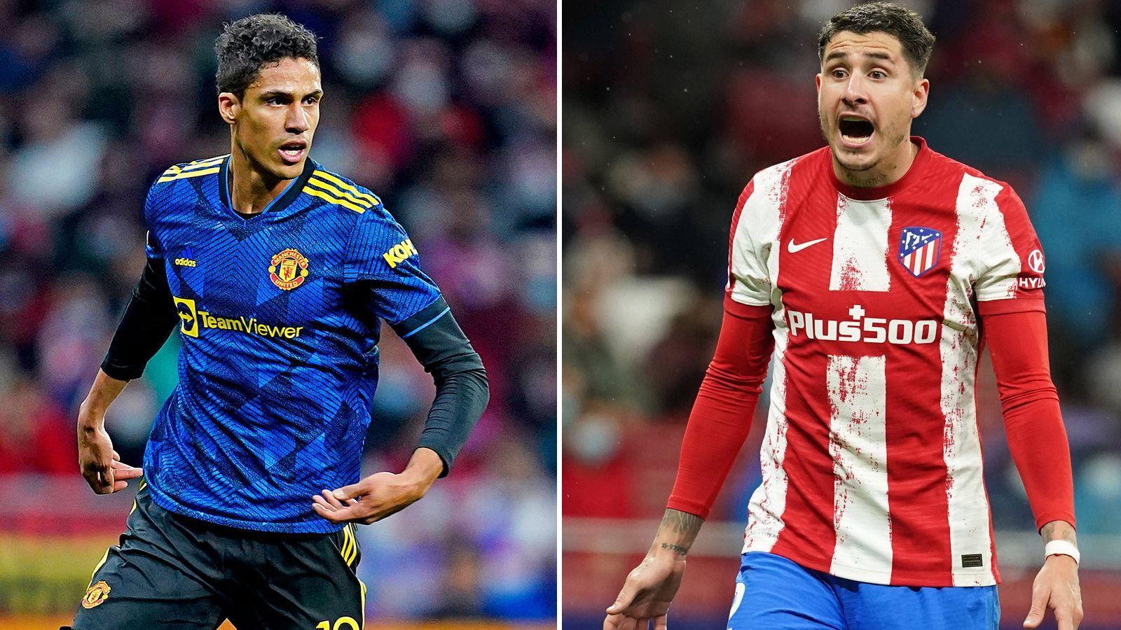 
                <strong>Innenverteidiger: Raphael Varane (United) gegen Jose Maria Gimenez (Atletico)</strong><br>
                Raphael Varane hat fast schon alles gewonnen, was man im Fußball gewinnen kann - seine Qualität steht außer Frage. Dennoch scheint es nach wie vor so, als wäre der Franzose noch nicht richtig auf der Insel angekommen. Sein Kontrahent von Atletico, Jose Maria Gimenez, spielt seit Jahren konstant seinen Stiefel runter. Der Uruguayer hat seine Stärken vor allem im Zweikampf. Das Duell geht Unentschieden aus, Punkt für beide - 3:2 für United.
              