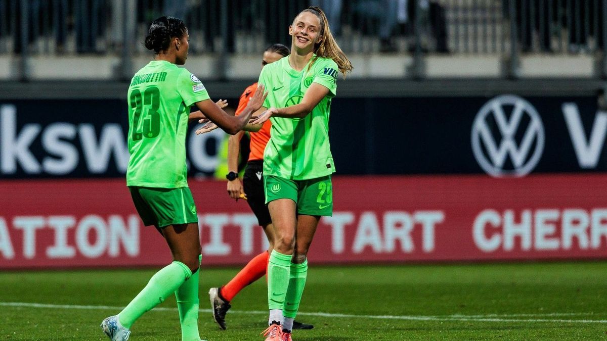 Zwei Tore, ein Assist: Vivien Endemann (r.)