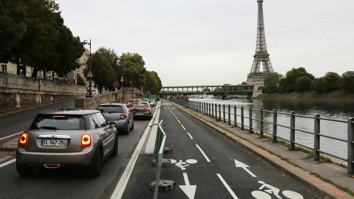 Frankreich baut Radwege für die Olympischen Spiele aus