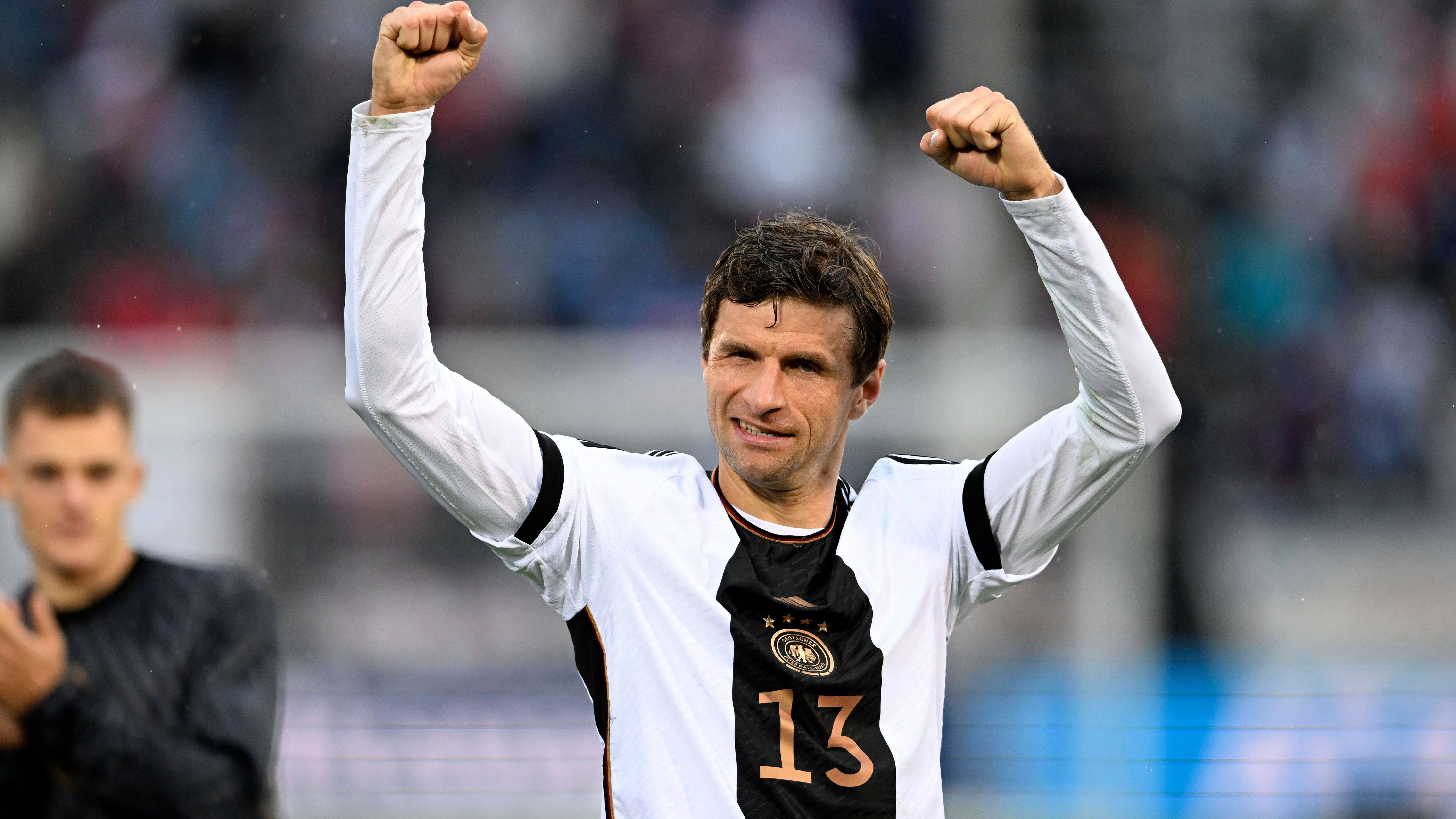 <strong>Thomas Müller</strong><br>Position: Angriff<br>Verein: Bayern München<br>A-Länderspiele: 125