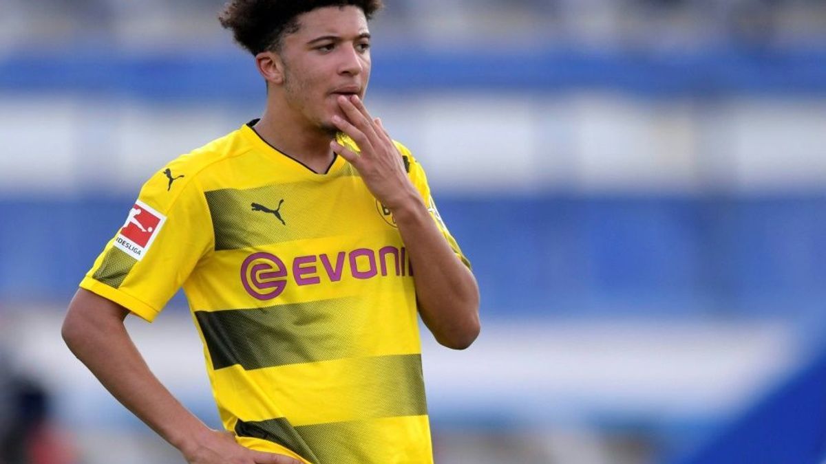 Bänderverletzung: Jadon Sancho fällt längere Zeit aus