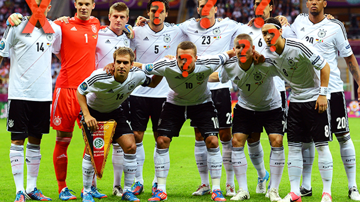 Deutsche Nationalmannschaft im EM-Halbfinale 2012 gegen Italien