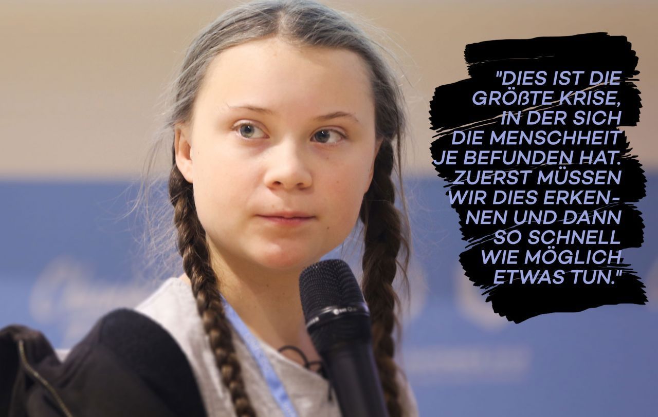 Ihre Worte haben starke Kraft. In Kattowitz betont Greta, wie wichtig der Klimaschutz ist – nicht nur für sie allein.