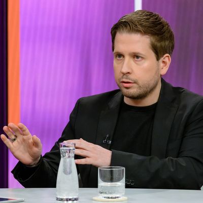 Kevin Kühnert bei "Maybrit Illner"