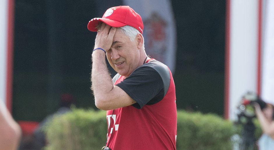 
                <strong>Schwitzender Ancelotti</strong><br>
                Bei gefühlten 33 Grad kam auch der sonnenverwöhnte Italiener Ancelotti ins Schwitzen.
              