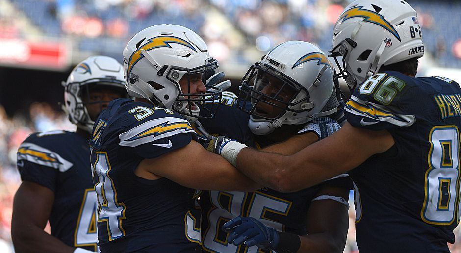 
                <strong>Los Angeles Chargers</strong><br>
                Sieben Draft Picks.
              