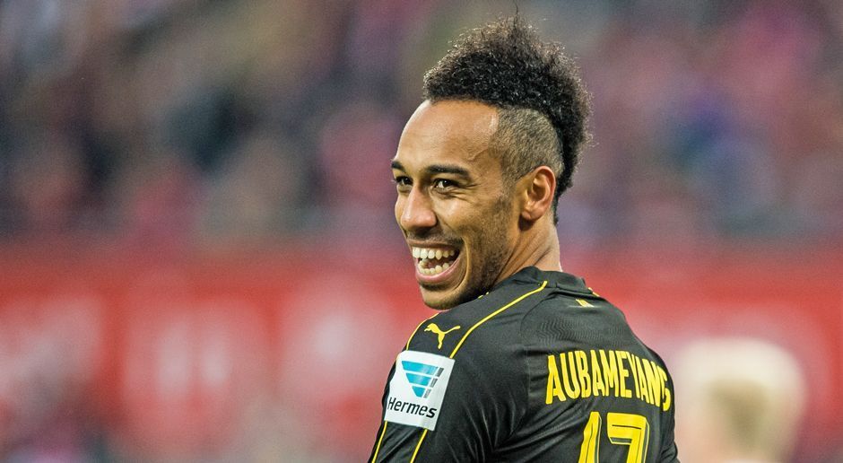 
                <strong>Pierre-Emerick Aubameyang</strong><br>
                Pierre-Emerick AubameyangVerein: Borussia DortmundNationalmannschaft: Gabun27 Jahre - Mittelstürmer
              