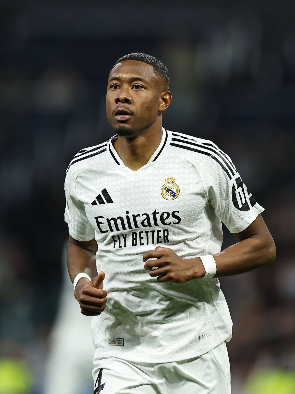 David Alaba (Real), APRIL 16, 2025 - Football Soccer : UEFA Champions League Quarter-finals 2nd leg match between Real Madrid CF 1-2 Arsenal FC at the Estadio Santiago Bernabeu in Madrid, Spain. No...