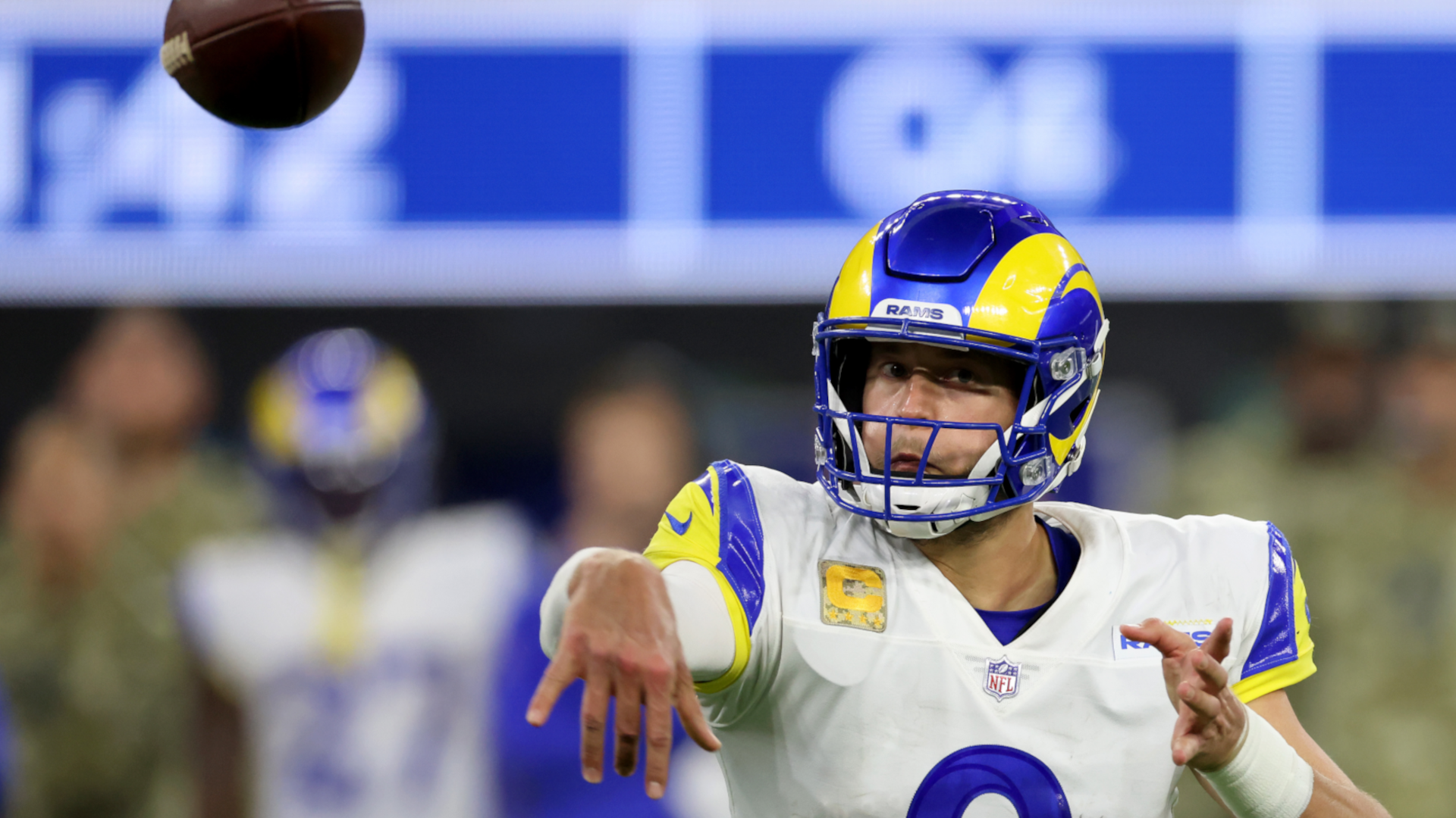 
                <strong>Matthew Stafford</strong><br>
                Team: Los Angeles Rams – NFL
              