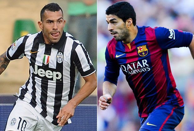 
                <strong>Carlos Tevez vs. Luis Suarez</strong><br>
                Im Angriffszentrum setzen beide Teams auf Südamerikaner. Dabei ist der laufstarke Tevez vielleicht der fleißigere Teamplayer, während Suarez seine stärken ganz klar im unmittelbaren Abschluss hat. Beide sind für ihr Team Gold wert, beide punkten. Zwischenstand: 4:8.
              