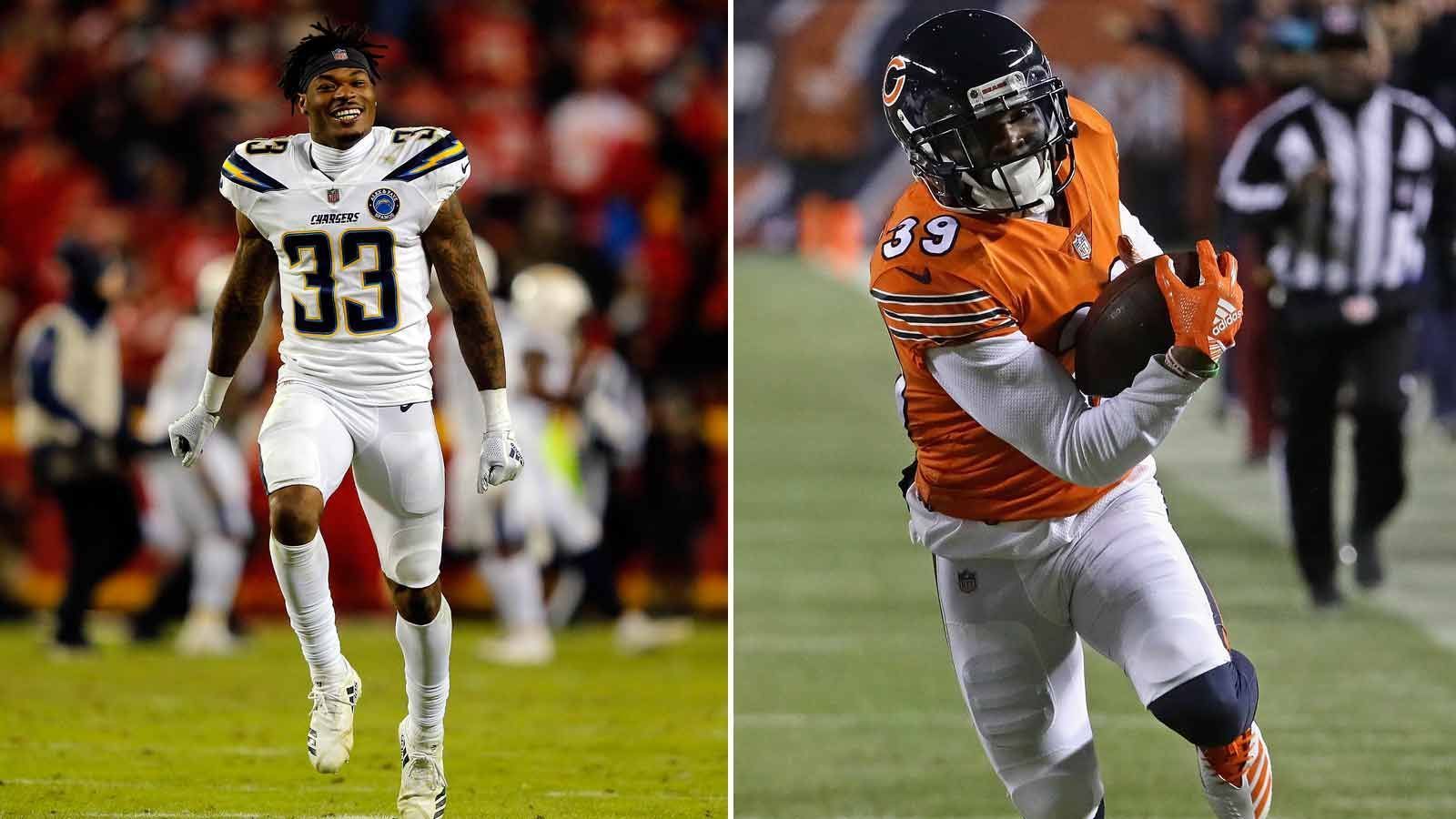 
                <strong>Safeties</strong><br>
                First Team: Derwin James (Los Angeles Chargers), Eddie Jackson (Chicago Bears)Second Team: Jamal Adams (New York Jets), Harrison Smith (Minnesota Vikings)
              