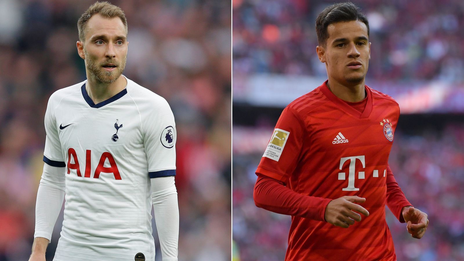 
                <strong>Offensive: Christian Eriksen vs. Philippe Coutinho</strong><br>
                Eriksen zählt mit seiner überragenden Technik, seiner exzellenten Spielübersicht und seinen Qualitäten im Abschluss zu den wichtigsten Eckpfeilern im Spiel von Tottenham. Coutinho blickt auf ein schwieriges Jahr beim FC Barcelona zurück, scheint nun aber beim FC Bayern München so richtig angekommen zu sein. Er dirigiert das Spiel des deutschen Rekordmeisters, gibt das Tempo vor und kann mit seiner Übersicht und seinen technischen Finessen jederzeit die entscheidenden Akzente setzen. Aufgrund der etwas besseren Form geht der Punkt knapp an die Bayern - 4:7.
              