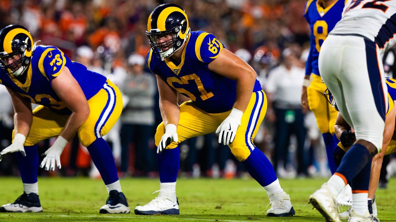 
                <strong>Los Angeles Rams</strong><br>
                Chandler Brewer (Guard)
              