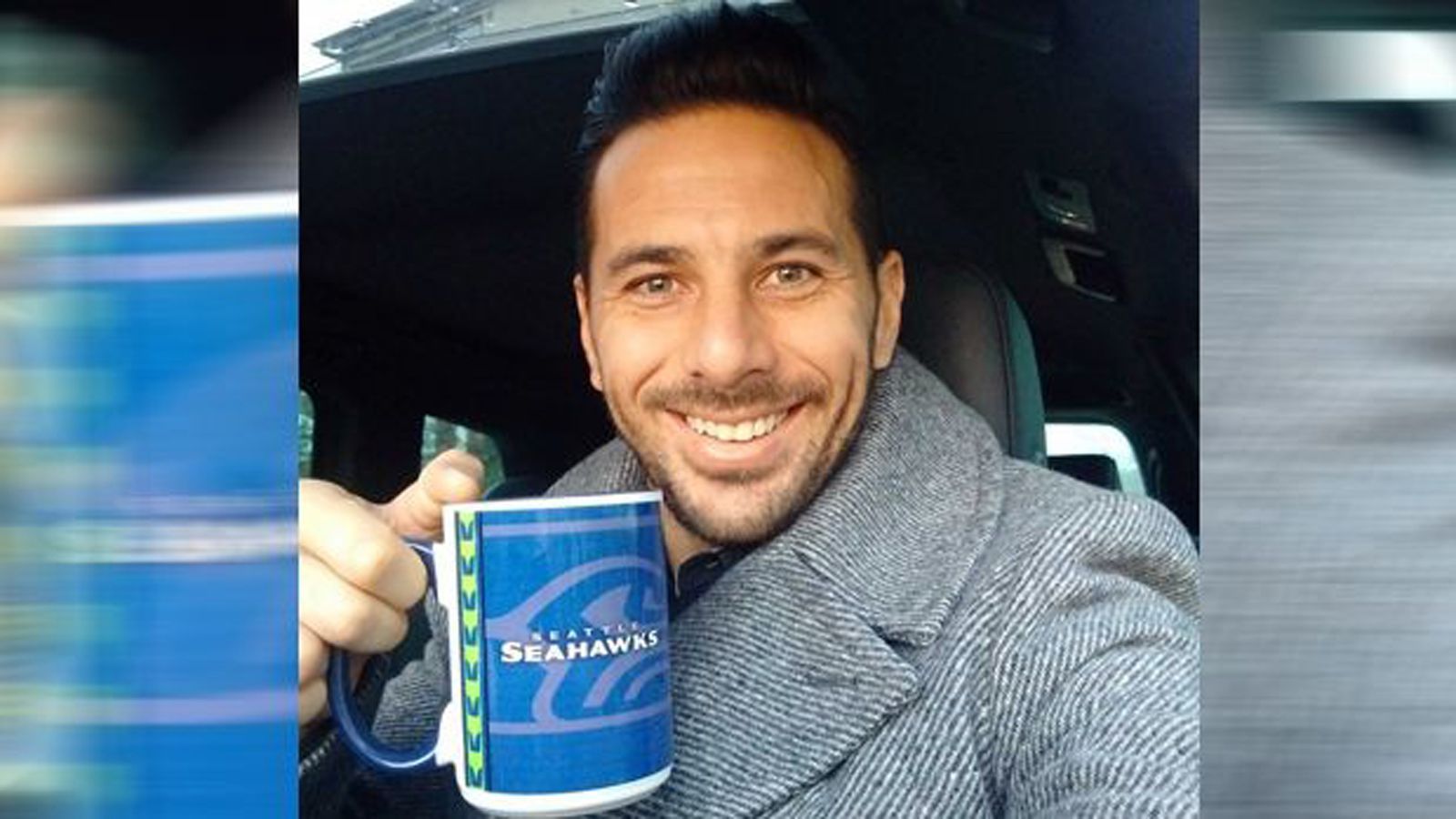 <strong>Claudio Pizarro (Seattle Seahawks)</strong><br>
                Claudio Pizarro, ehemaliger Stürmer von Werder Bremen und Bayern München, ist offensichtlich stolzer Anhänger der Seahawks …