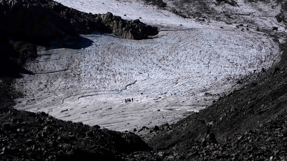 Schmelzende Gletscher in Österreich