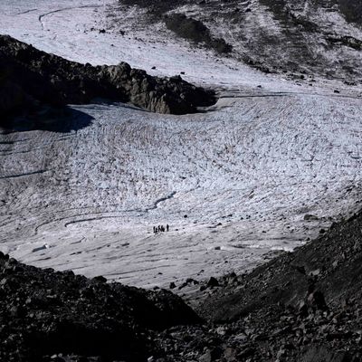 Schmelzende Gletscher in Österreich