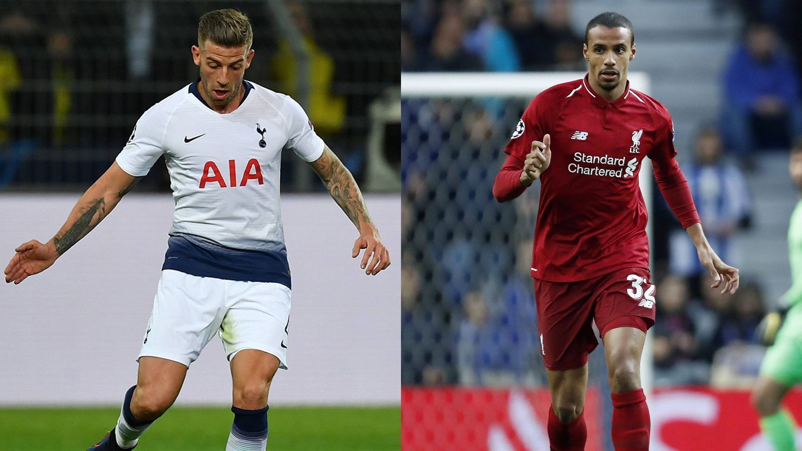 
                <strong>Toby Alderweireld vs. Joel Matip</strong><br>
                Toby Alderweireld ist ein robuster Zweikämpfer, der sich sowohl in der Luft als auch am Boden meist durchsetzt und zudem über einen starken Distanzschuss verfügt. Der Ex-Schalker Joel Matip hat in dieser Saison eine gute Entwicklung genommen und sich aufgrund des langfristigen Ausfalls von Joe Gomez einen Stammplatz erkämpft, ist aber kein so sicherer Rückhalt wie Alderweireld. Punkt für Tottenham: 3:1.  
              