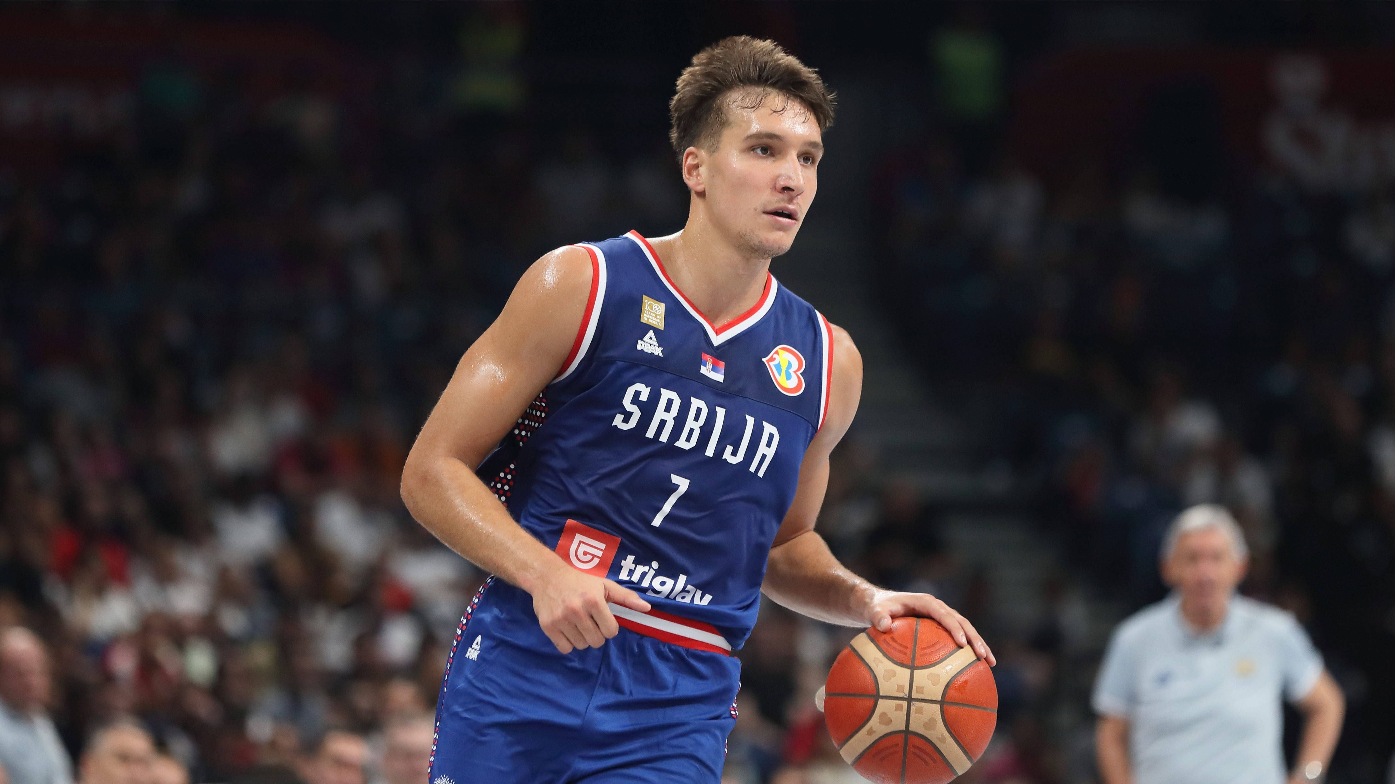 <strong>Bogdan Bogdanovic (Serbien)</strong><br>Da NBA-MVP Nikola Jokic seine Teilnahme an der WM abgesagt hat, ruhen alle Hoffnungen Basketball-Serbiens auf Bogdan Bogdanovic. Der Hawks-Guard ist einer der besten Shooter im Turnier und konnte sowohl in der letzten EM als auch in der letzten WM mehr als 20 Punkte pro Spiel erzielen.