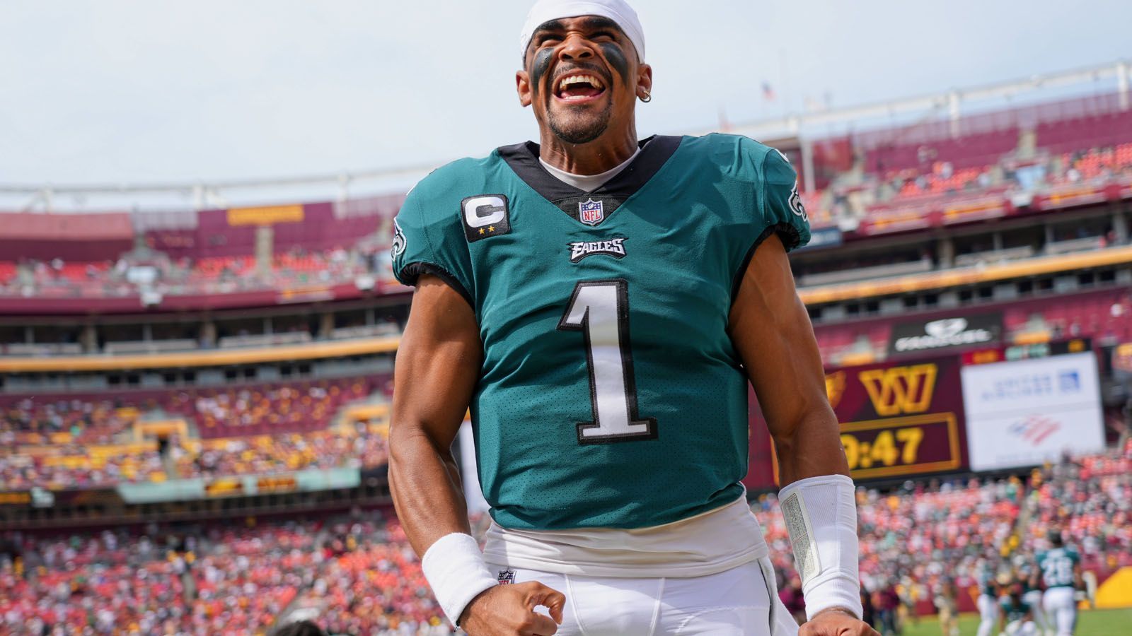 
                <strong>4. Platz: Jalen Hurts</strong><br>
                &#x2022; Position: Quarterback <br>&#x2022; Team: Philadelphia Eagles <br>&#x2022; Wettquote: +1.500 (100 Dollar Einsatz = 1.500 Dollar Gewinn)<br>
              