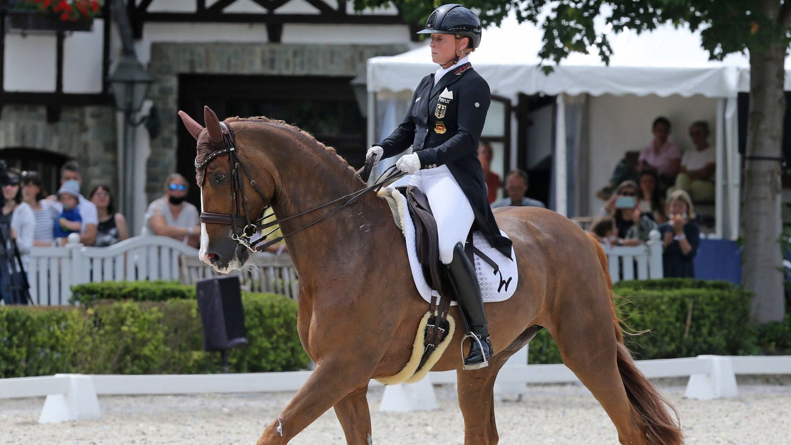 
                <strong>Isabell Werth</strong><br>
                Eine sechsmalige Olympiasiegerin als Stewardess? Klar, für Dressur-Legende Isabell Werth ist das keine Frage. Sie fliegt mit den deutschen Pferden im Frachtraum des Transportfliegers, darunter ist auch ihr Erfolgspferd Bella Rose. "Wir sind praktisch die Stewardessen", sagte die sechsmalige Olympiasiegerin der "Sportschau". Wie läuft das konkret ab? "Wir betreuen die Pferde zwischendurch mit leichten Fütterungen und Wasser. Wichtig ist, dass man immer wieder nach dem Rechten sieht und dafür sorgt, dass die Pferde sich so wohl wie möglich fühlen." Zwar sitzt Werth eigentlich in einem mit der Economy-Klasse vergleichbaren Bereich im vorderen Teil des Fliegers, aber "es spielt sich sowieso alles bei den Pferden ab. Bei 18 Stunden wird das eine echte Herausforderung. So luxuriös ist das nicht."
              