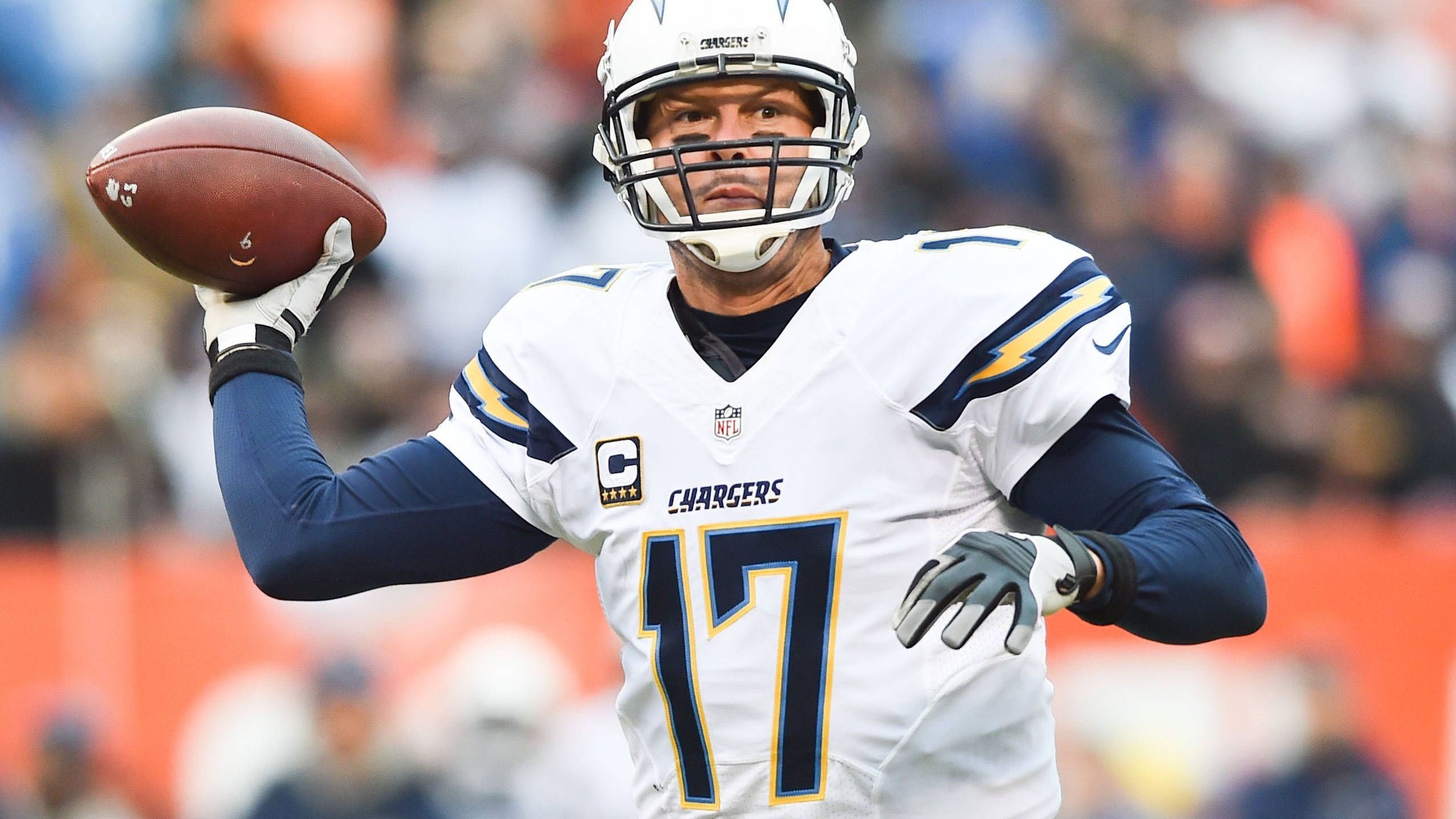 <strong>10. Platz (geteilt): Philip Rivers</strong><br>Interceptions: 21<br>Saison: 2016<br>Team: Los Angeles Chargers (damals San Diego Chargers)