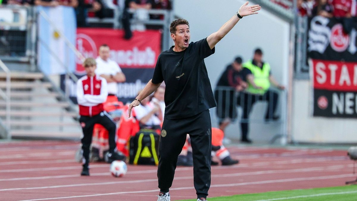 Gab von außen den Takt vor: Miroslav Klose