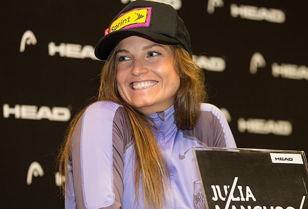 
                <strong>Julia Mancuso (USA)</strong><br>
                Die Amerikanerin verzaubert schon seit Jahren die alpinen Skifans
              