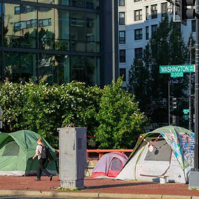 Obdachlose in Washington