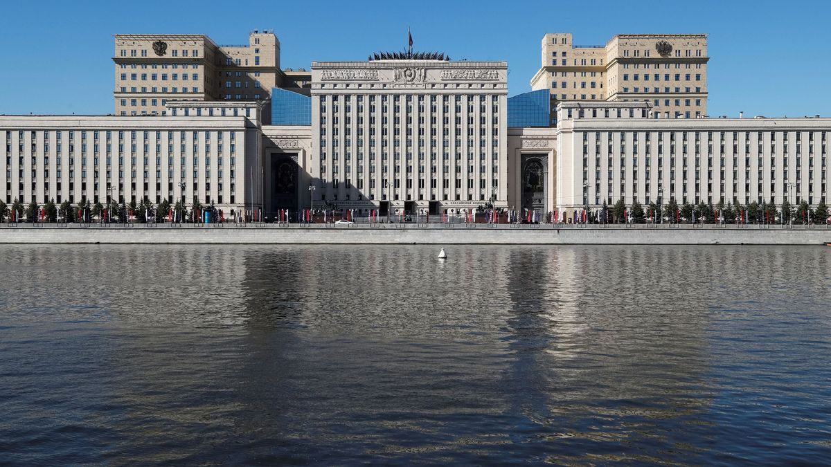 Das Verteidigungsministerium in Moskau