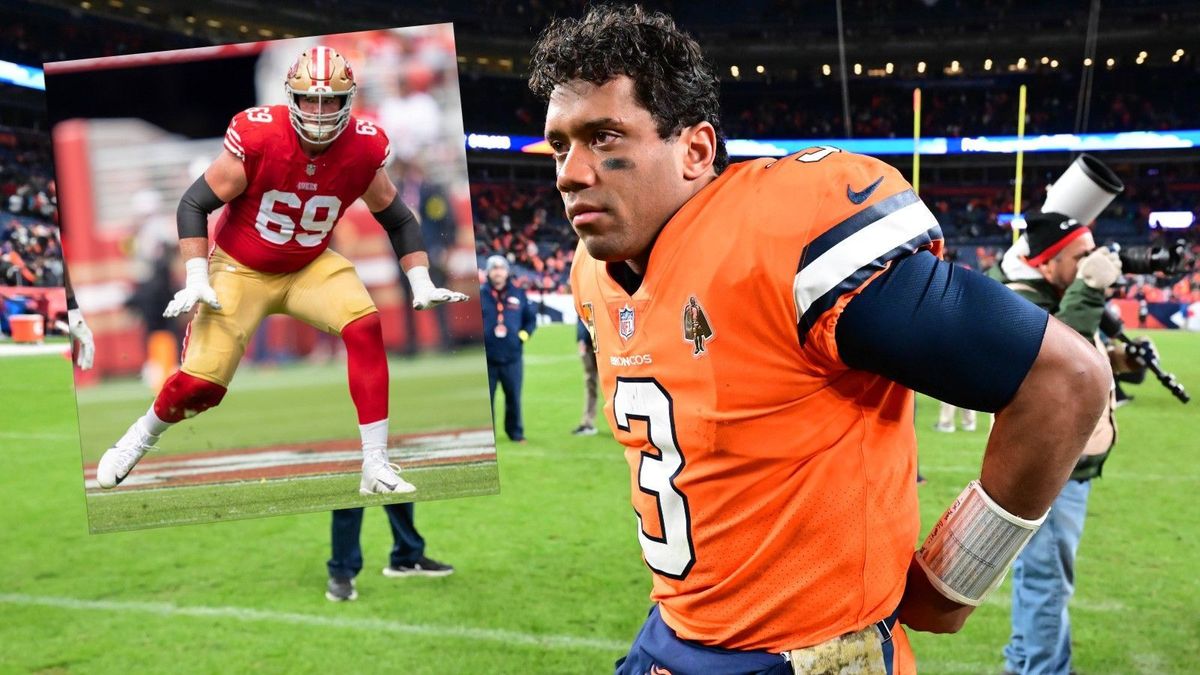 Russell Wilson und Mike McGlinchey