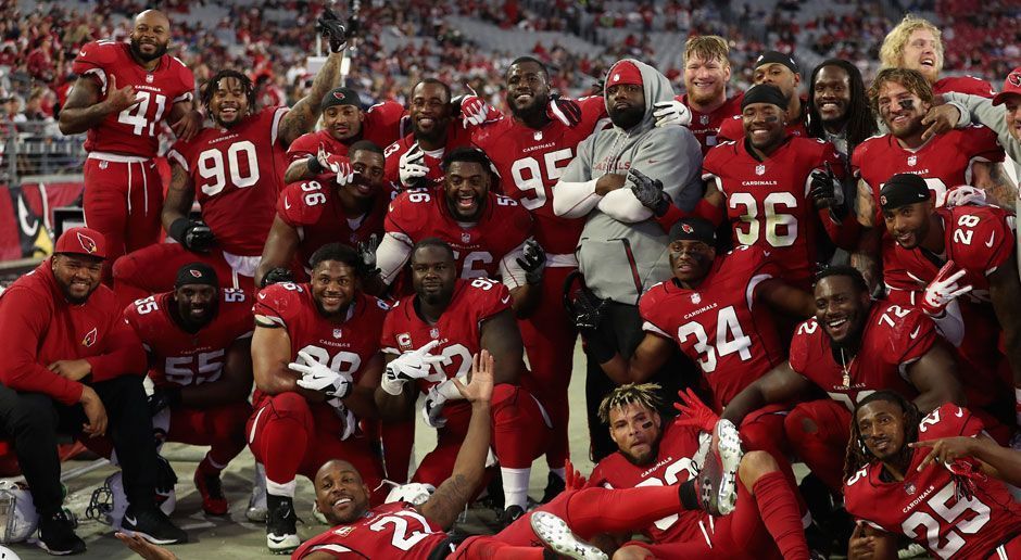 
                <strong>NFC West: Arizona Cardinals</strong><br>
                Week 1: Washington Redskins (H) // Week 2: Los Angeles Rams (A) // Week 3: Chicago Bears (H) // Week 4: Seattle Seahwaks (H) // Week 5: San Francisco 49ers (A) // Week 6: Minnesota Vikings (A) // Week 7: Denver Broncos (H) // Week 8: San Francisco 49ers (H) // Week 9: Bye // Week 10: Kansas City Chiefs (A) // Week 11: Oakland Raiders (H) // Week 12: Los Angeles Chargers (A) // Week 13: Green Bay Packers (A) // Week 14: Detroit Lions (H) // Week 15: Atlanta Falcons (A) // Week 16: Los Angeles Rams (H) // Week 17: Seattle Seahawks (A)
              