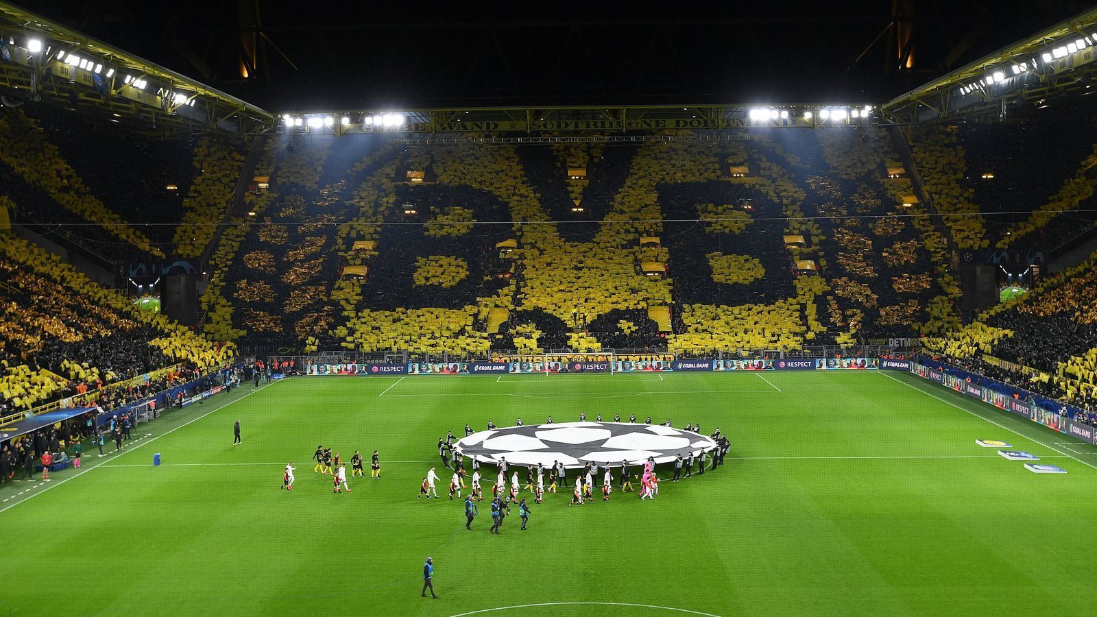 
                <strong>Platz 1 - Borussia Dortmund</strong><br>
                Zuschauerschnitt: 81.171Stadion: Signal-Iduna-Park (81.365 Plätze)Liga: BundesligaLand: Deutschland
              