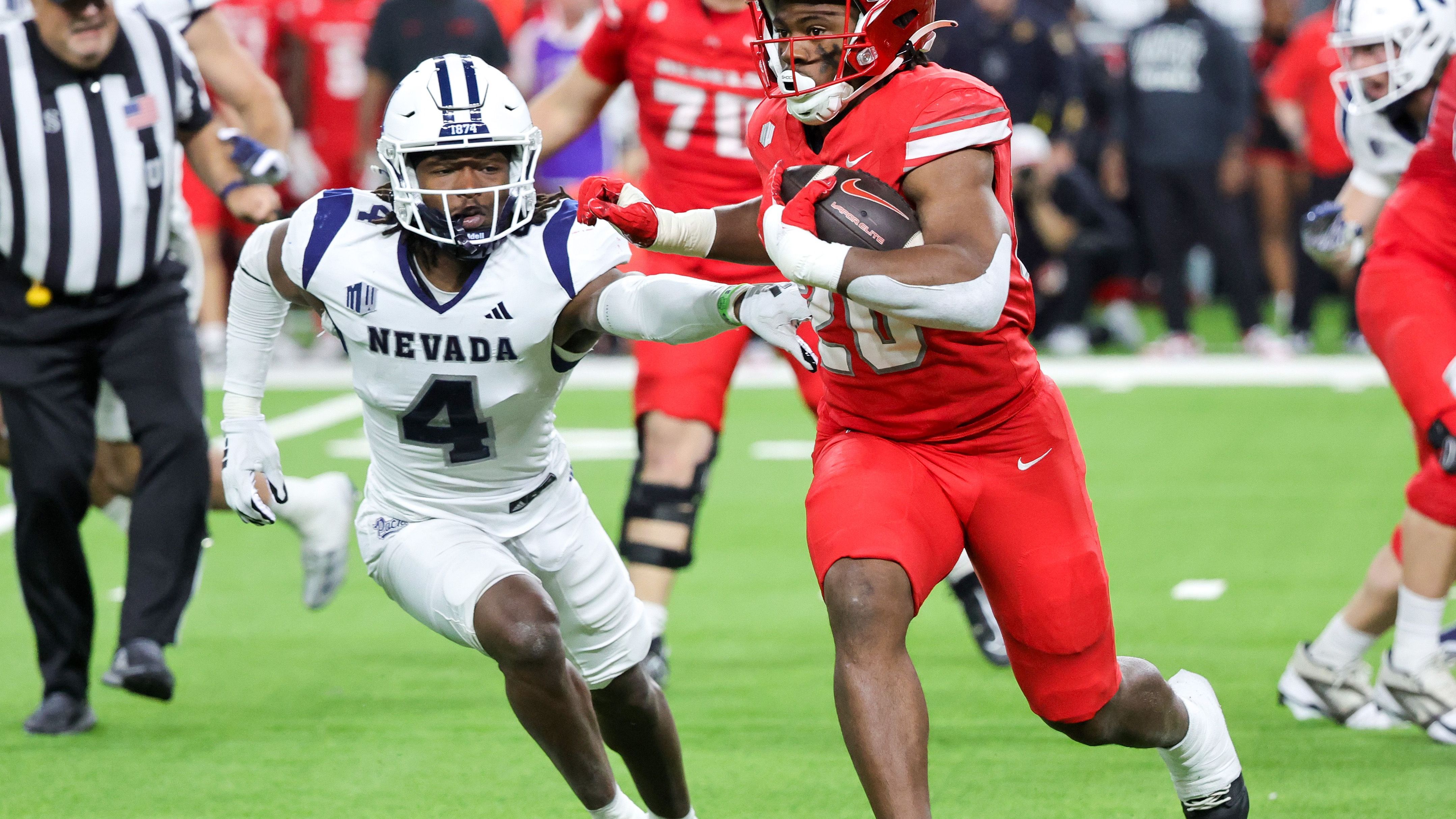 <strong>University of Nevada</strong><br>NFL:<br>- Kitan Crawford (Cardinals; Bild)<br>NBA:<br>- Kobe Sanders (Knicks, zu den Clippers getradet)