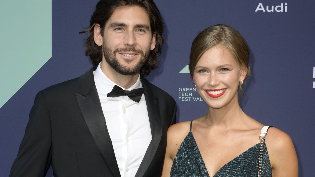 Alvaro Soler und Melanie Kroll bei den Green Awards 2022 in Berlin.