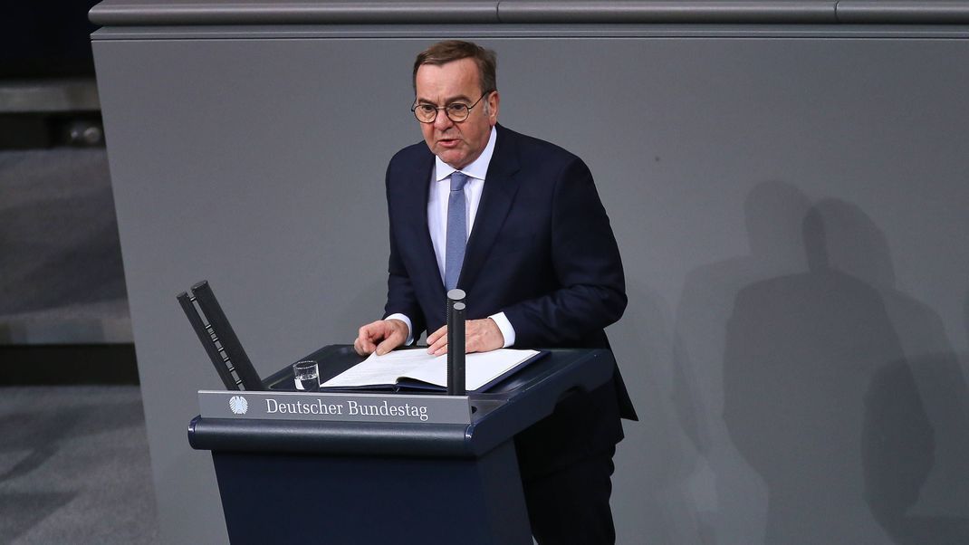 Bundesminister der Verteidigung, Boris Pistorius.