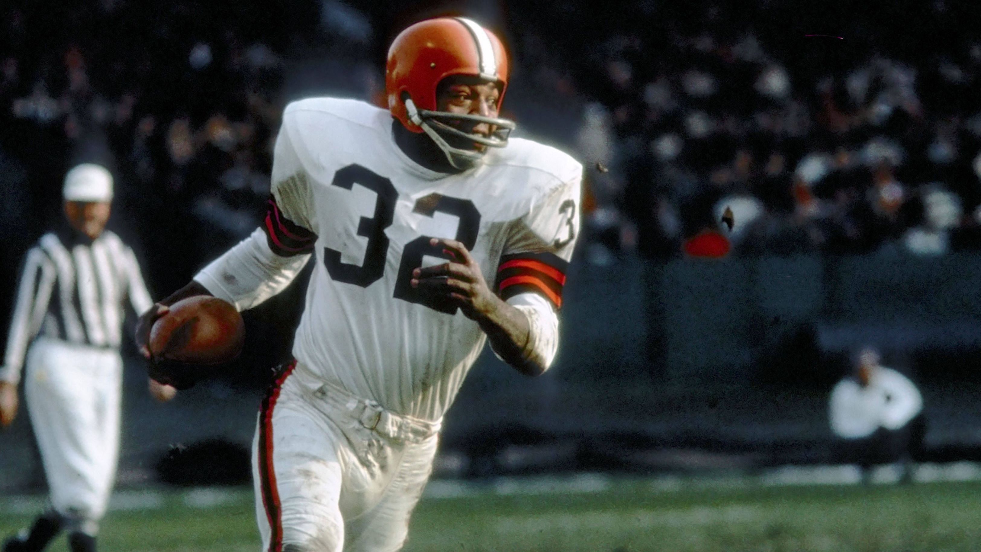 <strong>Cleveland Browns - Jim Brown</strong><br>Rushing-Yards: 12.312<br>Rushing-Touchdowns: 106<br>Jahre im Team: 9<br>Absolvierte Spiele: 118