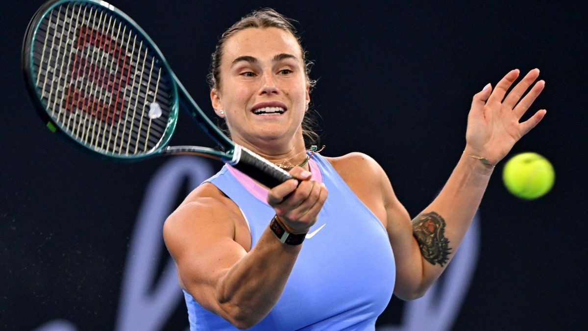 Nicht zu stoppen: Aryna Sabalenka