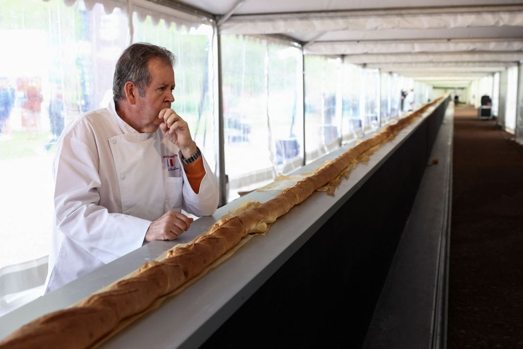 Frankreich hat sich seinen Baguette-Rekord zurückgeholt.