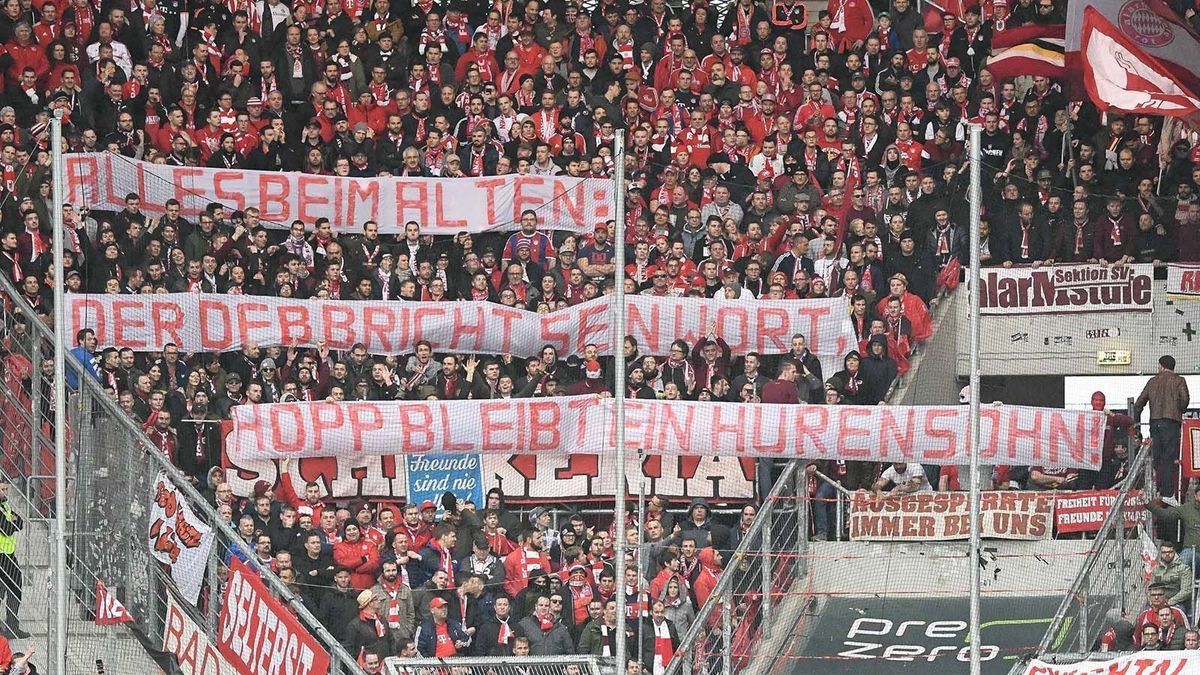 FC Bayern: Fans beleidigen Hopp