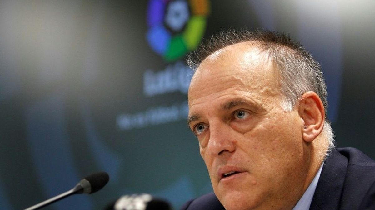 Liga-Präsident Tebas nennt mögliche Termine für Neustart