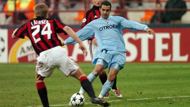 
                <strong>Beim Debüt bis ins Achtelfinale gekommen: Celta Vigo</strong><br>
                Die Galizier von Celta Vigo sorgten in der Saison 2003/04 für positive Schlagzeilen in der Champions League. Der spanische Klub kam in der Gruppenphase mit neun Punkten als Zweiter hinter Milan in die K.o.-Phase. Am letzten Gruppenspieltag siegte Celta Vigo sogar nach 0:1-Rückstand im San Siro noch mit 2:1 und machte somit Platz zwei im Endspurt klar. Im Achtelfinale war das damalige Team von Coach Radomir Antic jedoch chancenlos. Gegen Arsenal setzte es zwei Niederlagen: 2:3 und 0:2.
              