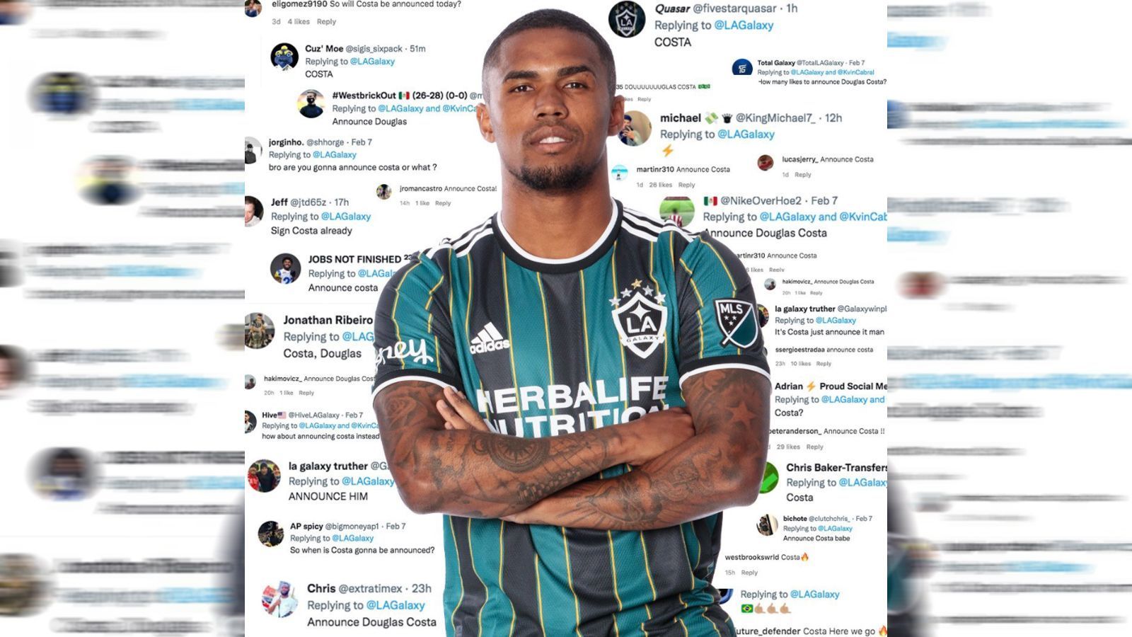 
                <strong>Douglas Costa (Los Angeles Galaxy)</strong><br>
                MLS-Klub Los Angeles Galaxy präsentierte mit Douglas Costa im Februar 2022 einen neuen Star. Der Brasilianer, der früher unter anderem beim FC Bayern München kickte, wechselte nach dem Abstieg seines Leihvereins Gremio Porto Alegre zunächst bis zum Sommer 2022 als Leihe innerhalb der Leihe nach Kalifornien. Anschließend wurde aus der Leihe dann ein dauerhafter Wechsel. Costa unterschrieb zunächst bis Januar 2023 in Los Angeles, verlängerte aber nochmals um eine Spielzeit. Der offensive Mittelfeldspieler nimmt den letzten Platz im Galaxy-Kader als sogenannter Designated Player ein, fällt damit gehaltsmäßig nicht unter die Obergrenze und kassiert drei Millionen US-Dollar (umgerechnet etwa 2,85 Millionen Euro) pro Jahr.
              