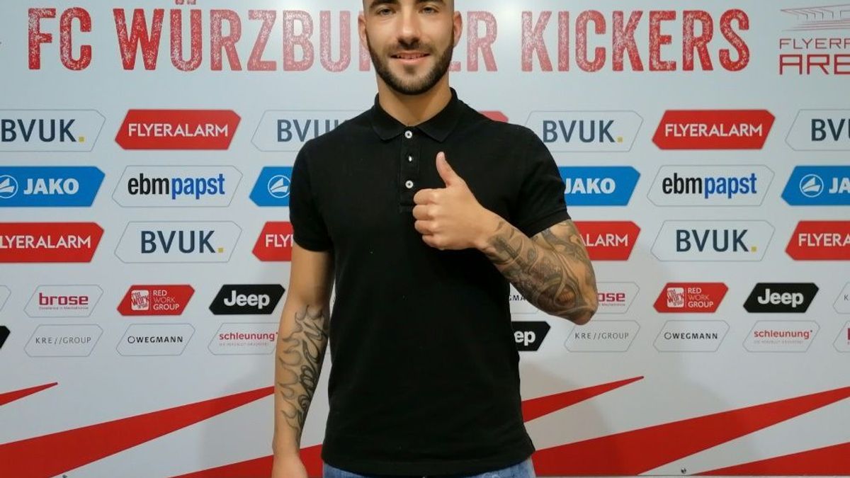 Verstärkt die Würzburger Kickers: Mitja Lotric