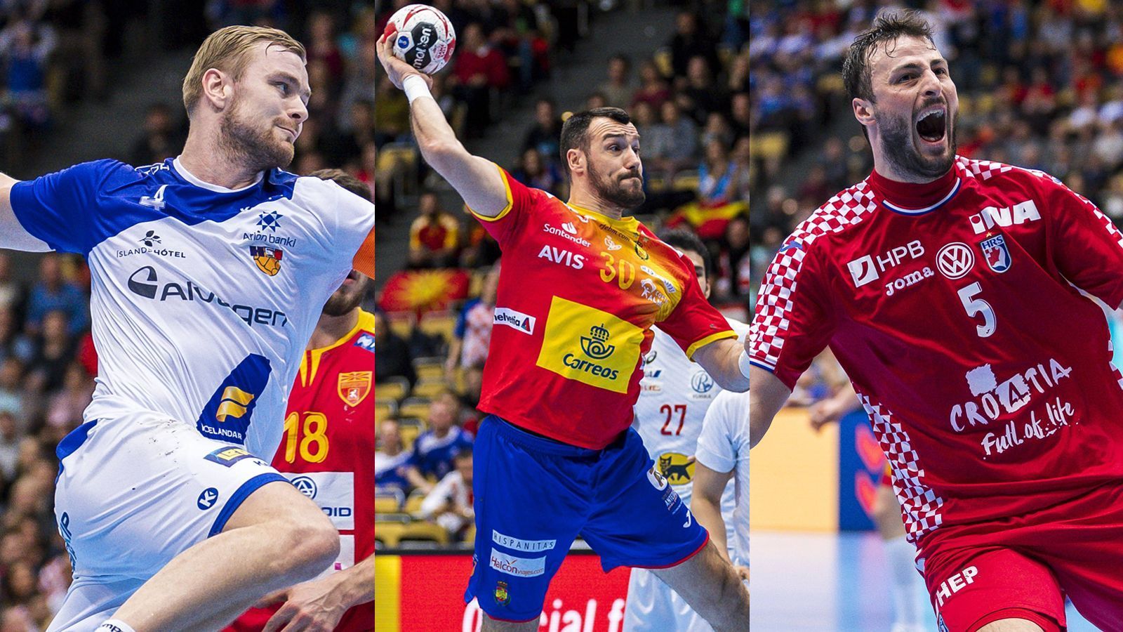 
                <strong>Handball: Das sind Deutschlands Hauptrunden-Gegner</strong><br>
                So macht Handball Spaß: Die deutsche Nationalmannschaft hat die Vorrunde ungeschlagen gemeistert und startet nun am Samstagabend in die WM-Hauptrunde. Die Gegner haben es allerdings in sich: Der amtierende Europameister Spanien, Kroatien und Island sind die nächsten Aufgaben. ran.de stellt diese drei Nationalmannschaften vor.   
              