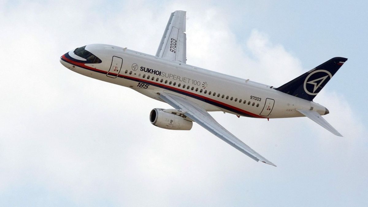 Der russische Suchoi Superjet 100