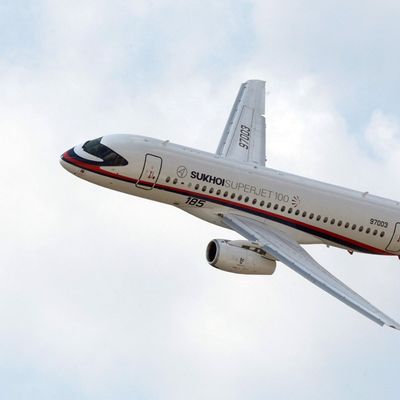 Der russische Suchoi Superjet 100