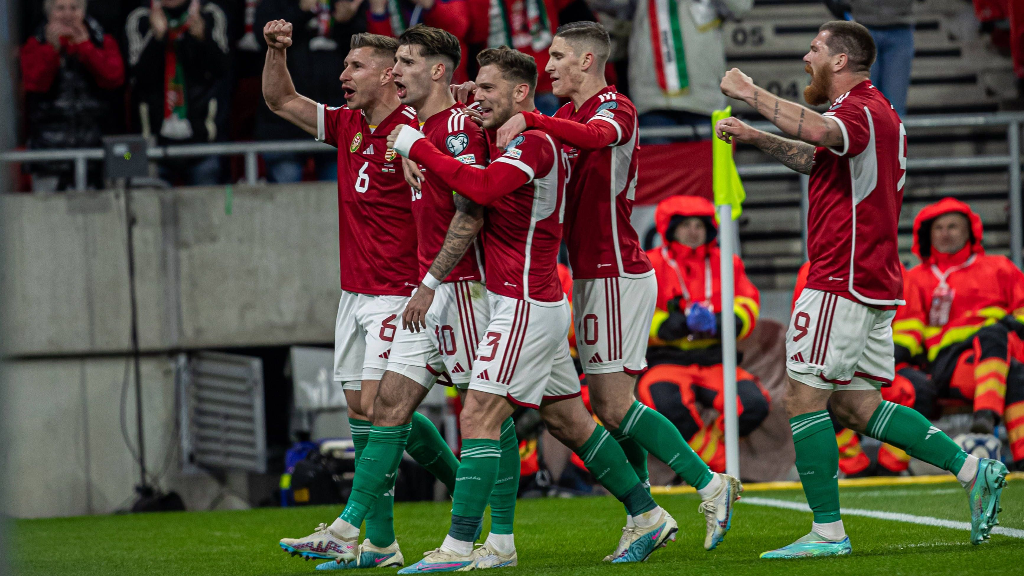 <strong>Ungarn</strong><br>Durch das 2:2 in Bulgarien hat die ungarische Auswahl das Ticket für die EM-Endrunde gelöst. Mit vier Punkten Vorsprung auf Rang drei sind die Magyaren eine Partie vor dem Ende der Quali nicht mehr von einem der ersten beiden Plätze zu verdrängen. Um den Gruppensieg einzutüten, genügt im abschließenden Spiel gegen Montenegro bereits ein Zähler.