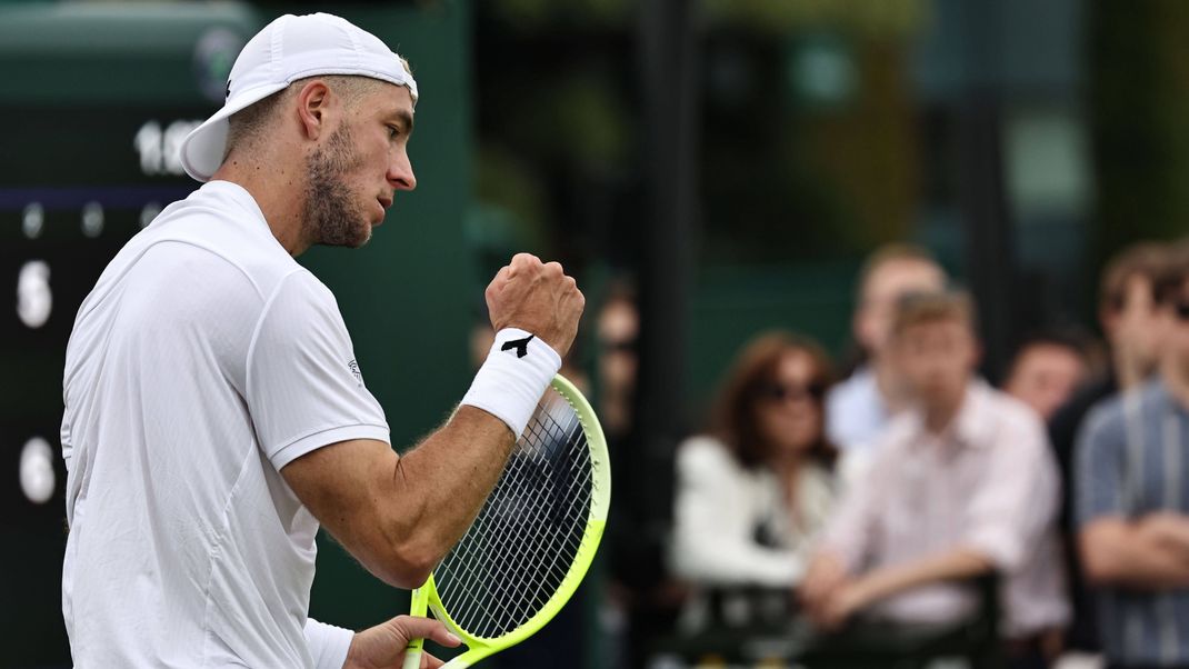 Steht in Wimbledon in Runde zwei: Jan-Lennard Struff.