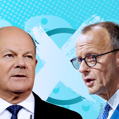 Olaf Scholz und Friedrich Merz